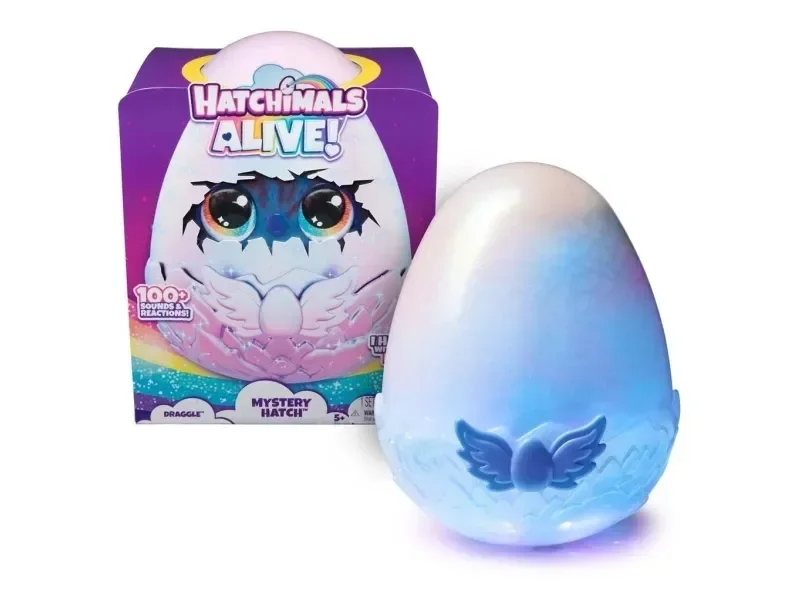 Hatchimals Alive Secret Hatch Draggle - Assorted