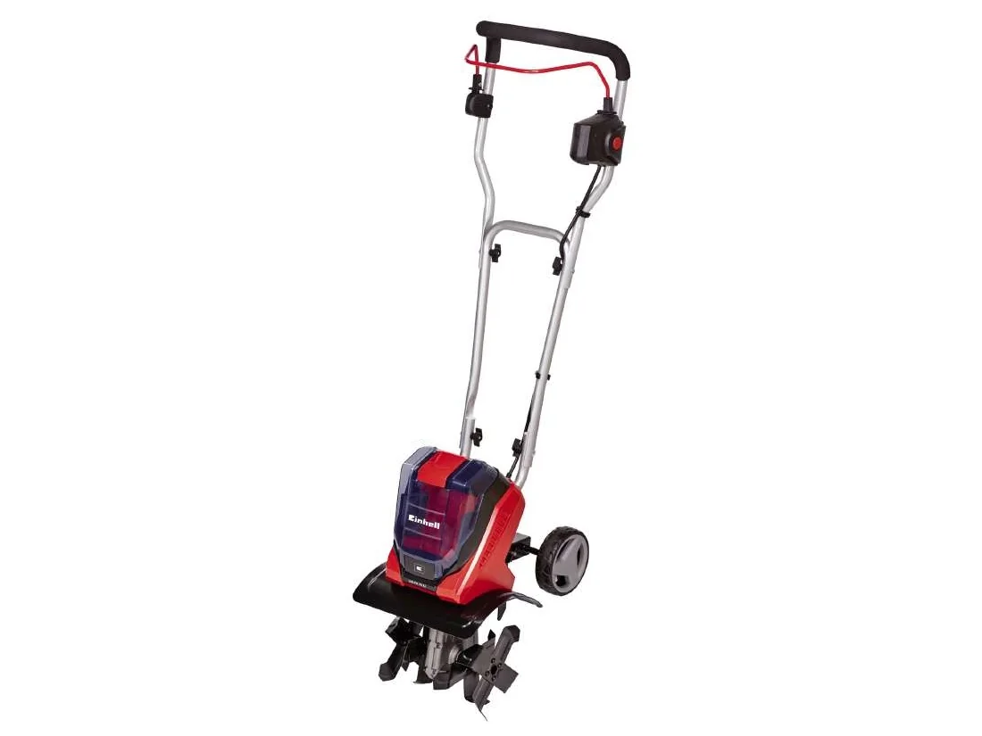 Einhell GE-CR 30 Li-Solo, Sähkökäyttöinen pienjyrsin, 140 RPM, 2 renkaita, Musta, Punainen, AC, 8,5 kg - SOLO