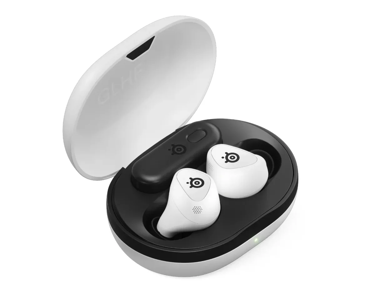 SteelSeries Arctis GameBuds -langattomat pelinappikuulokkeet, valkoinen