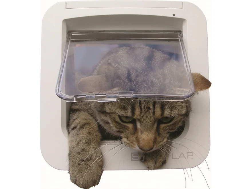 Sureflap Petdoor f.chip Valkoinen