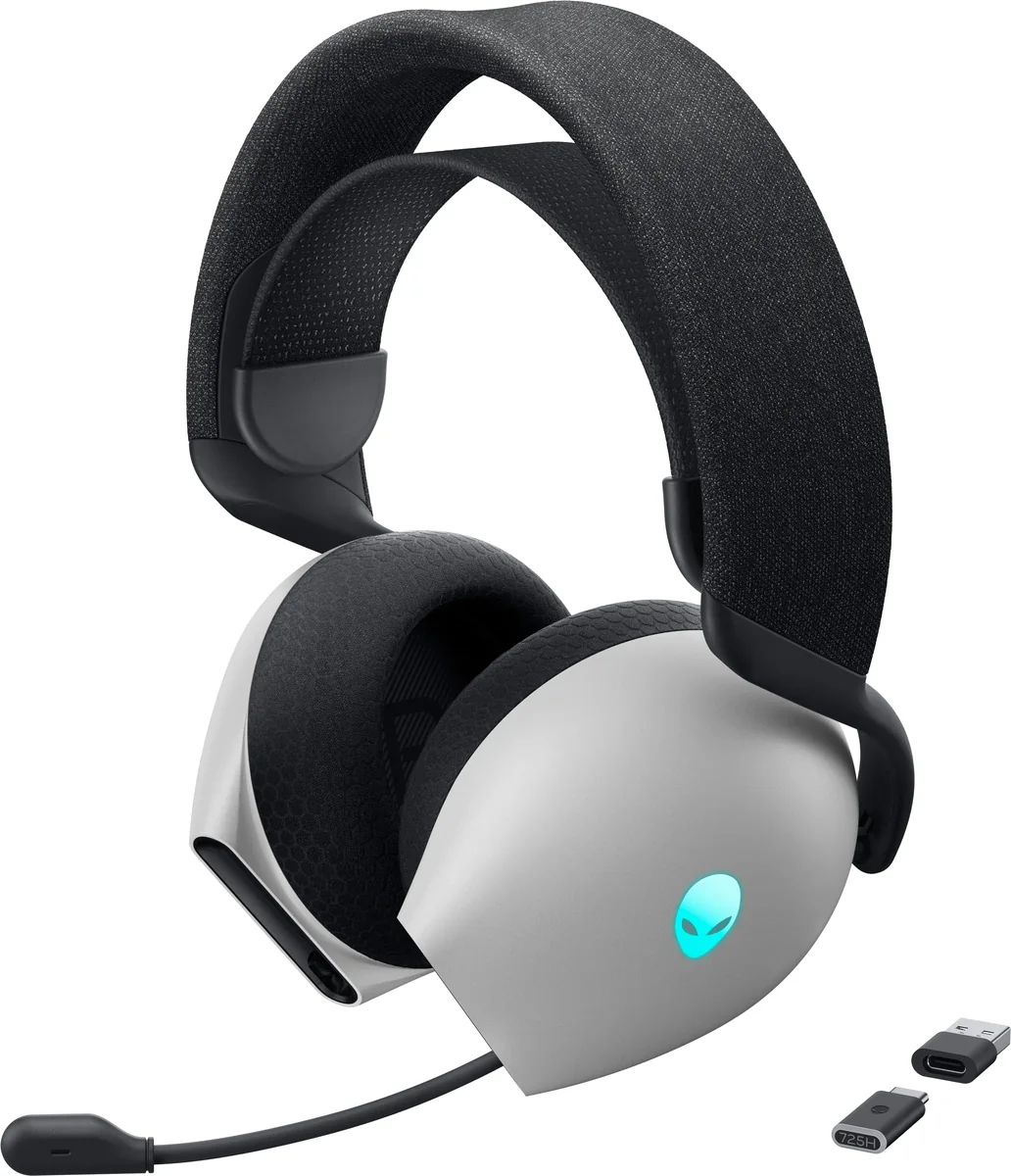 Dell Alienware Tri-Mode Wireless Gaming Headset AW725H - headset