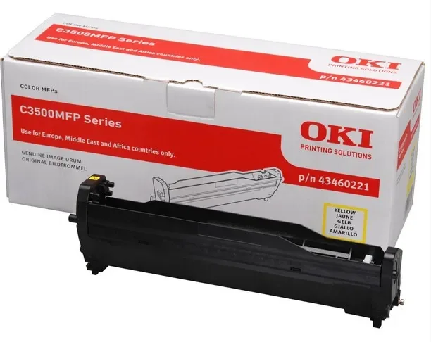 OKI 44844505 -laservärikasetti, keltainen