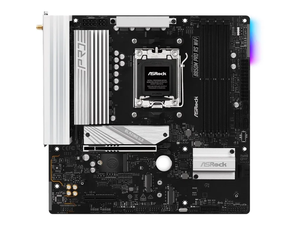 ASRock B850M Pro RS WiFi AM5 mATX -emolevy