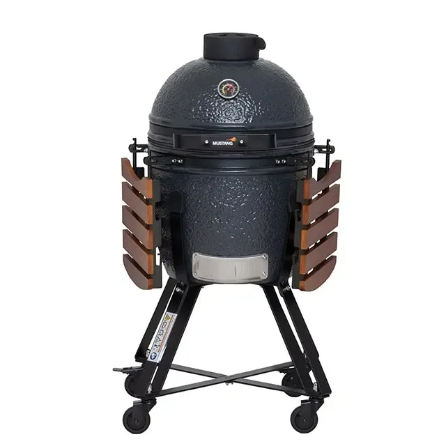 Mustang Kamado M hiiligrilli, harmaa, 38 cm