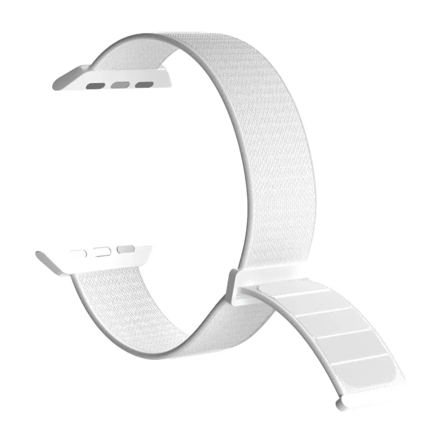 PURO Sport Apple Watch ranneke 42-49 mm, valkoinen