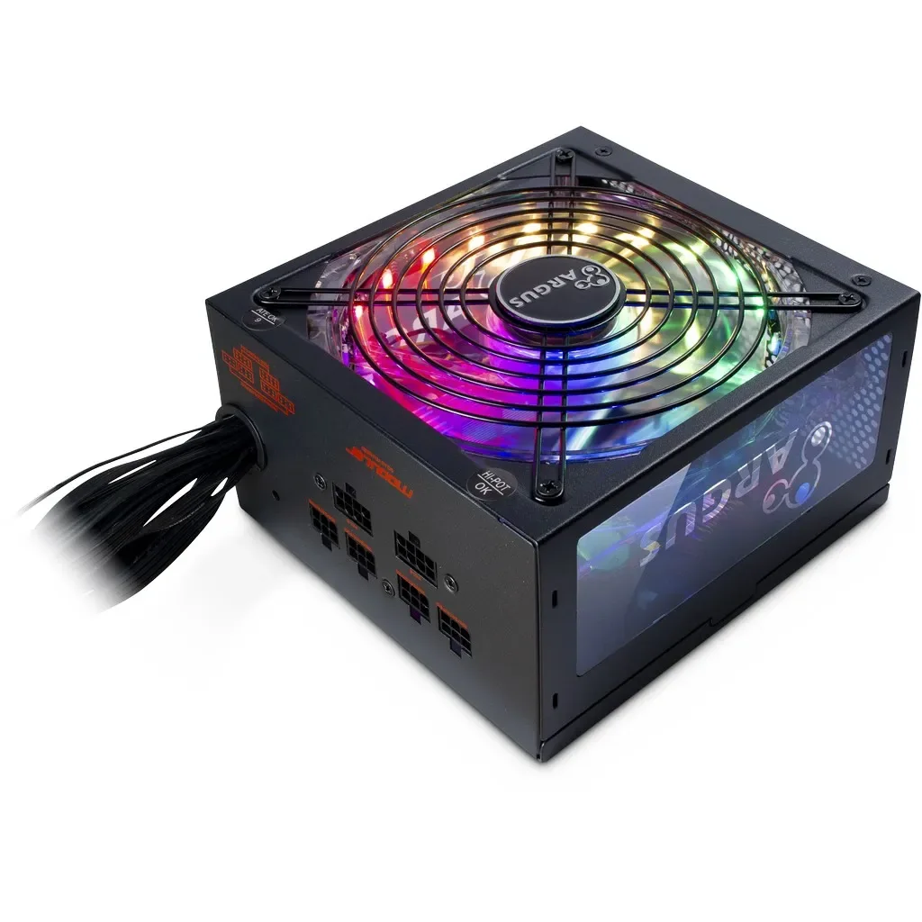 Inter-Tech Argus RGB-750W CM II 750W -virtalähde, 80 Plus Gold