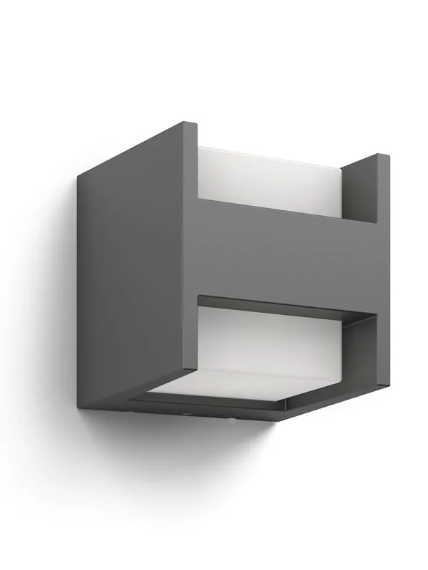 Philips LED-ulkoseinävalaisin Arbour UE, 2-valo 2,700 K