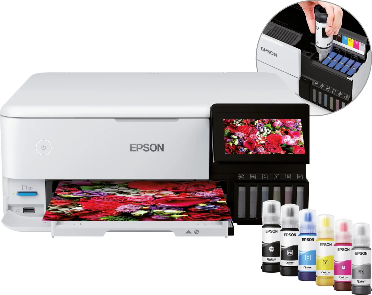 Epson EcoTank ET-8500 A4 -mustesuihkumonitoimilaite