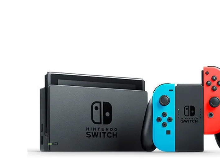 Nintendo Switch, Nintendo Switch, 768 MHz, 4000 MB, Sininen, Harmaa, Punainen, Analoginen/Digitaalinen, D-pad