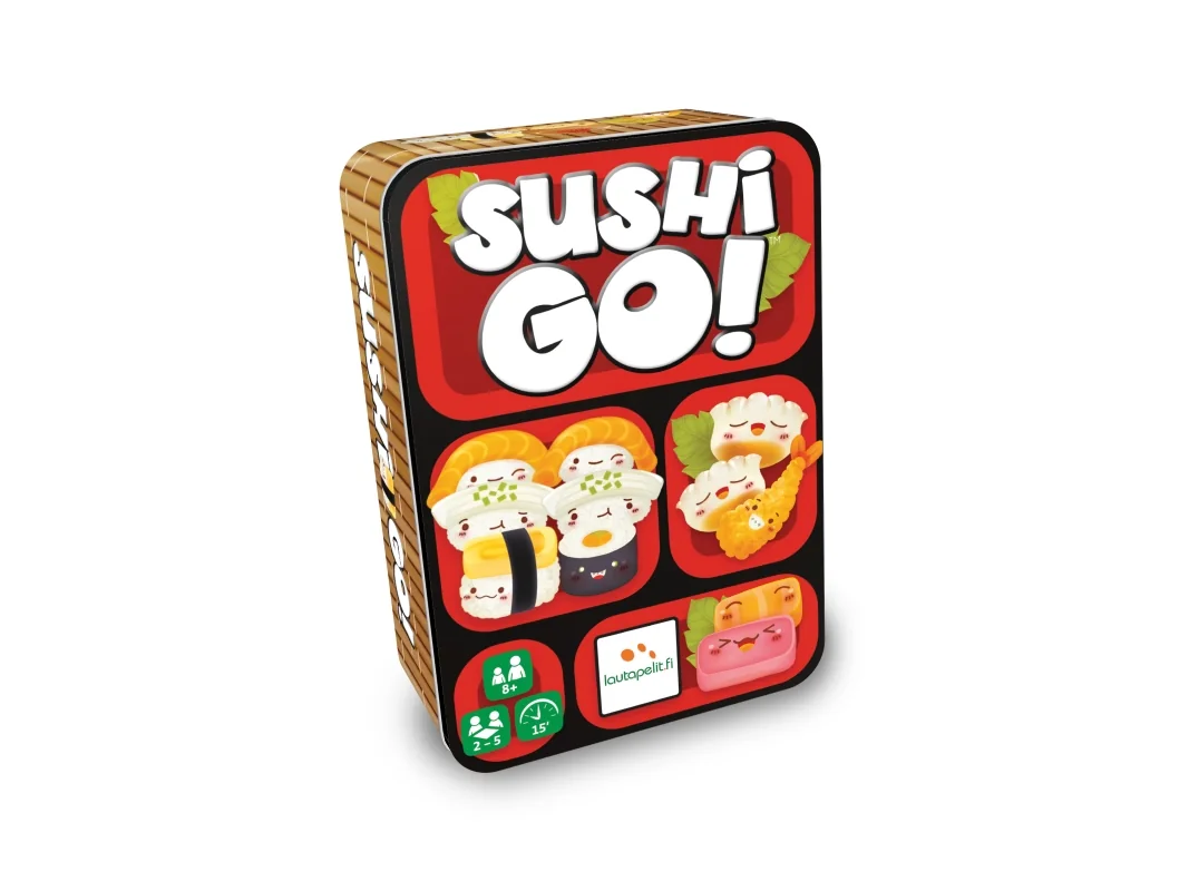 Tarjotin Lautapelitfi Sushi Go -korttipeli
