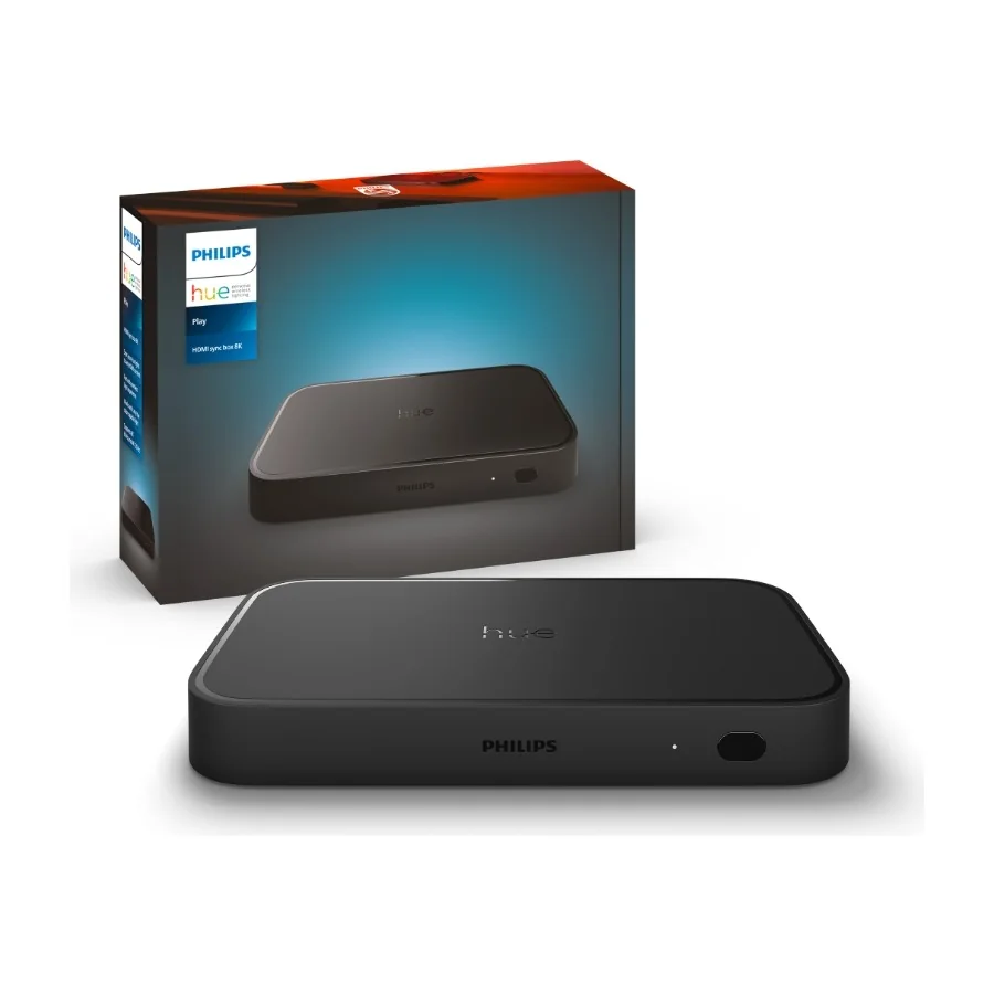 Philips Hue Play HDMI Sync Box 8K - Musta