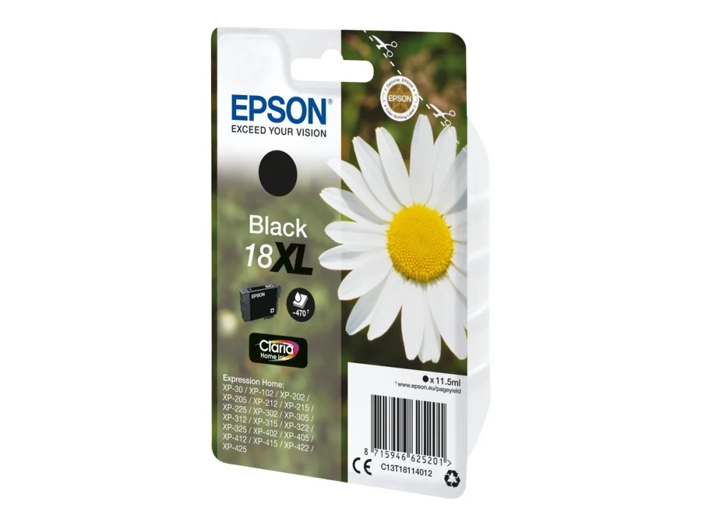 Epson Claria Home 18 XL mustekasetti (musta)