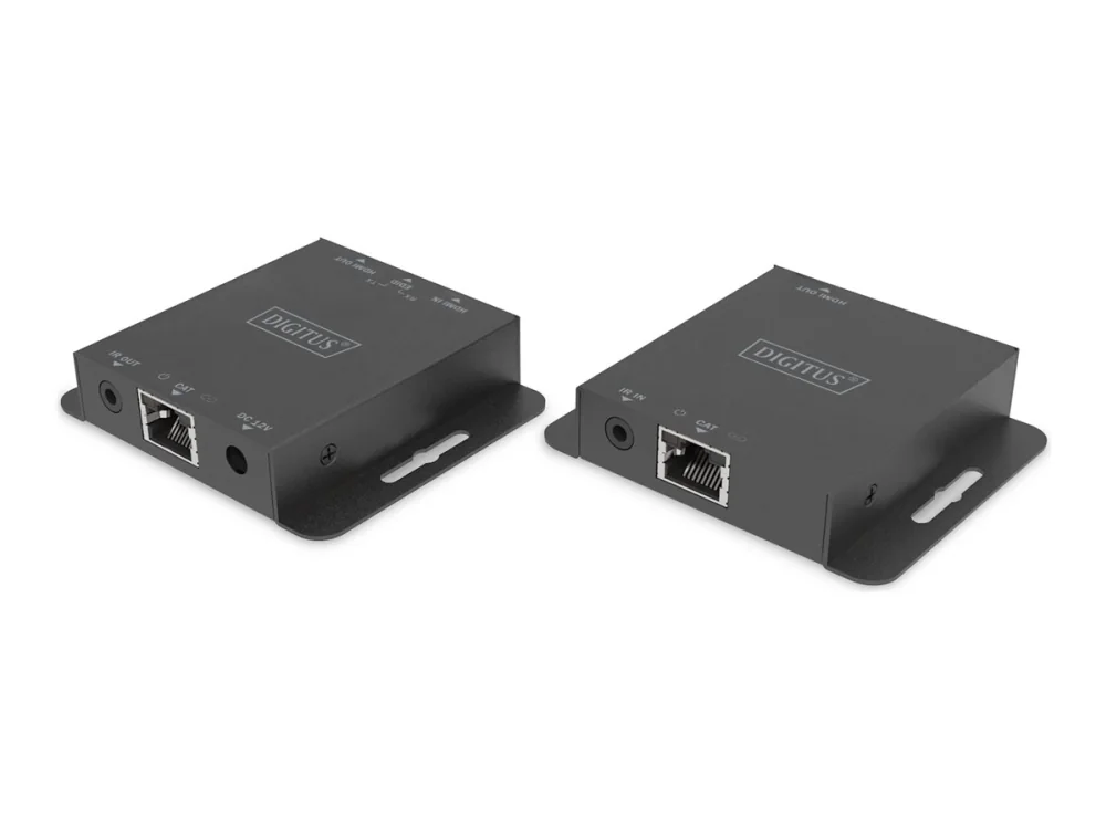 DIGITUS 4K HDMI Extender Set USB 1.4 70m Schwarz