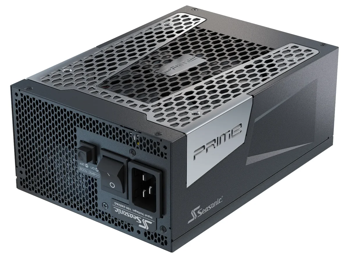 Seasonic Prime PX 1600 Virtalähde - 1600 Watt - 135 mm - ATX 3.0 - 80 Plus Platina sertifioitu