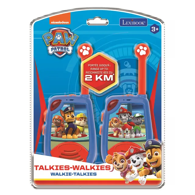 Lexibook Paw Patrol - Digitale Walkie-Talkies (2 km)