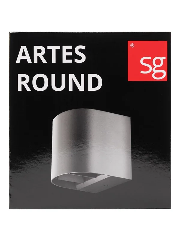 SG ARMATUREN Artes Round Corten 360lm 3000K Ra&gt 80 Takareunan himmennin 360lm 3000K Ra&gt 80 Takareunan himmennin