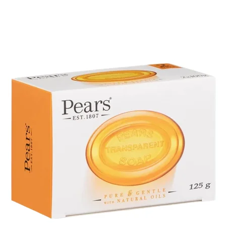 Pears Pure & Gentle Läpinäkyvä Saippuapala – 125 g