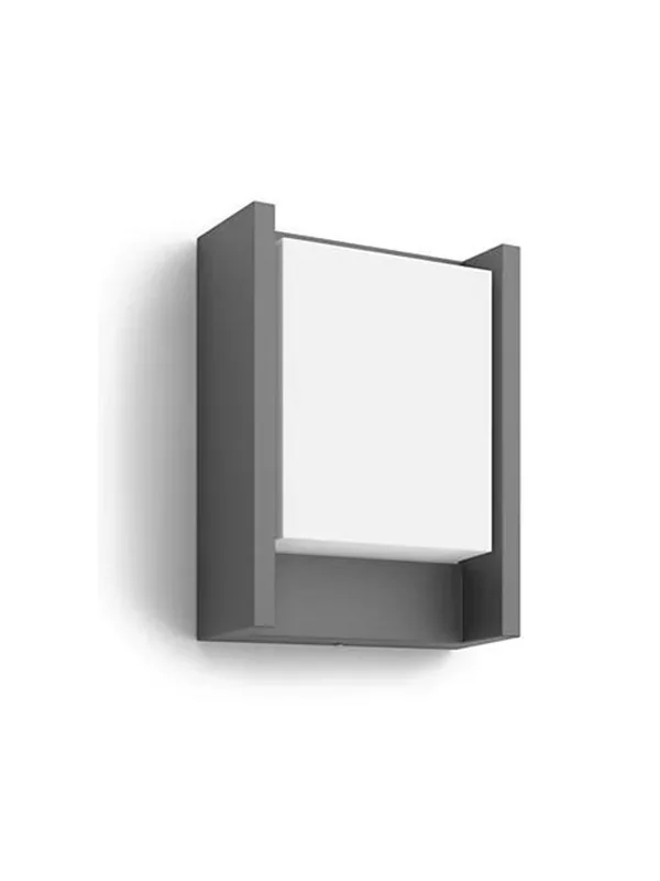 Philips Arbour ulkoseinävalaisin, LED 6W, antrasiitti