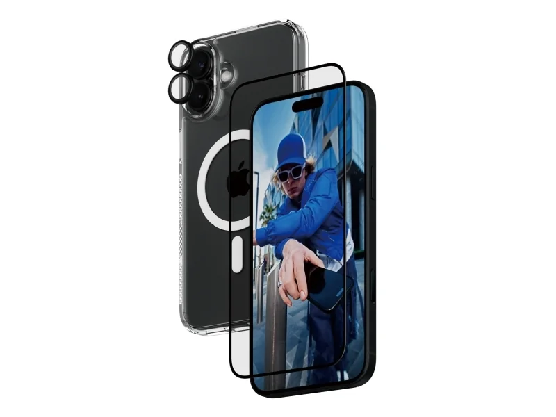 PanzerGlass 3-in-1 Protection Bundle iPhone 16 Plus