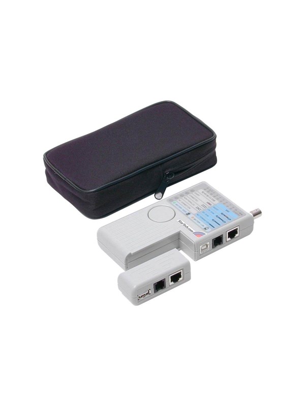 StarTech.com Professional Multi Function RJ45 RJ11 USB and BNC Cable Tester - network tester