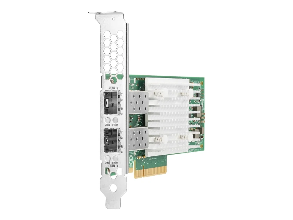 Broadcom BCM57412 - Verkkosovitin - PCIe 3.0 x8 - 1Gb Ethernet / 10Gb Ethernet SFP+ x 2 - Pr-iant DL20 Gen10, DL325 Gen10, DL360 Gen10, DL380 Gen10, ML30 Gen10, XL220n Gen10, ML30 Gen10, XL220n Gen10, DL360 Gen10, DL380 Gen10, DL380 Gen10, DL380 Gen10, DL380 Gen10, DL380 Gen10, DL380 Gen10