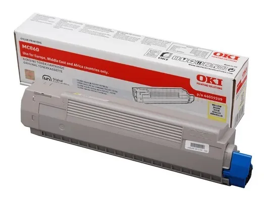 OKI MC860 44059209 -laservärikasetti, keltainen