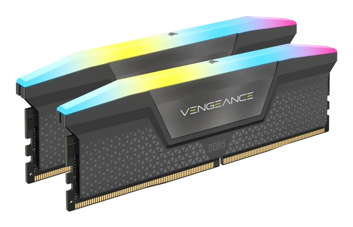 Corsair Vengeance DDR5-5600 - 64GB - CL40 - Dual Channel (2 pcs) - AMD EXPO & Intel XMP - Harmaa