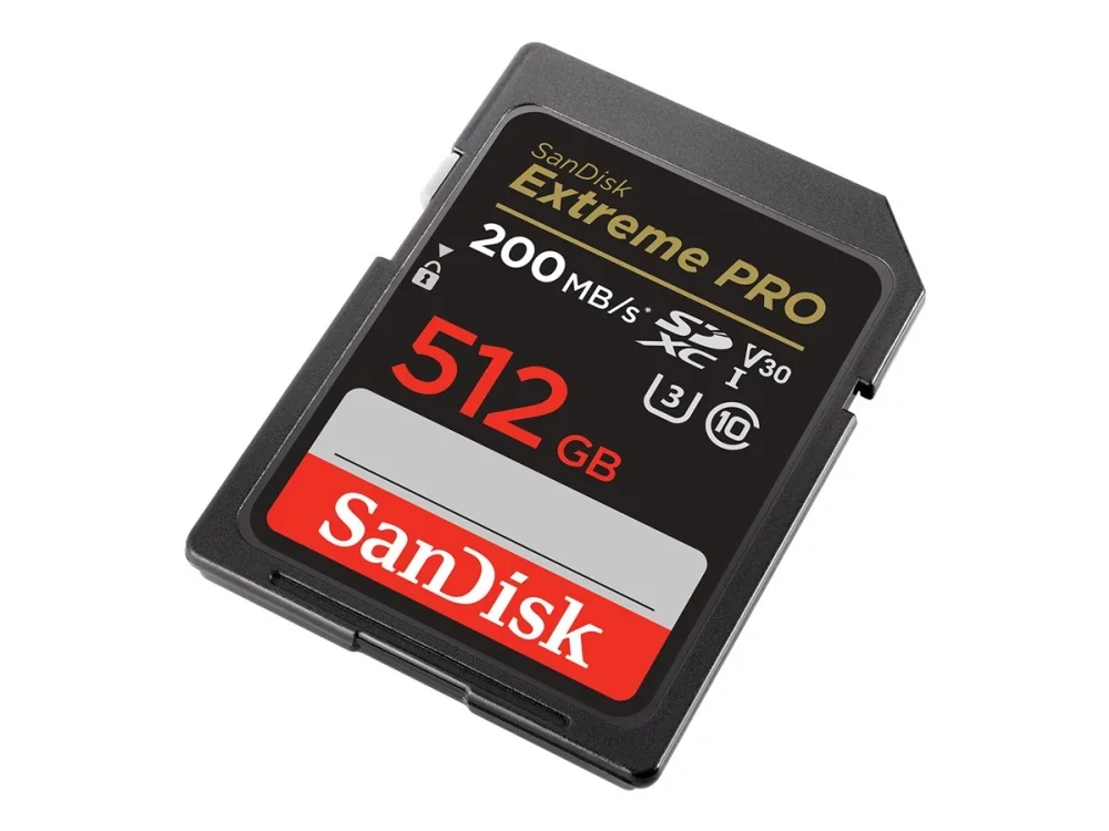 SANDISK Extreme PRO SD - 200MB/s - 512GB