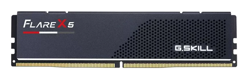 G.Skill Flare X5 DDR5-5200 - 24GB - CL40 - Single Channel (1 pcs) - AMD EXPO & Intel XMP - Musta