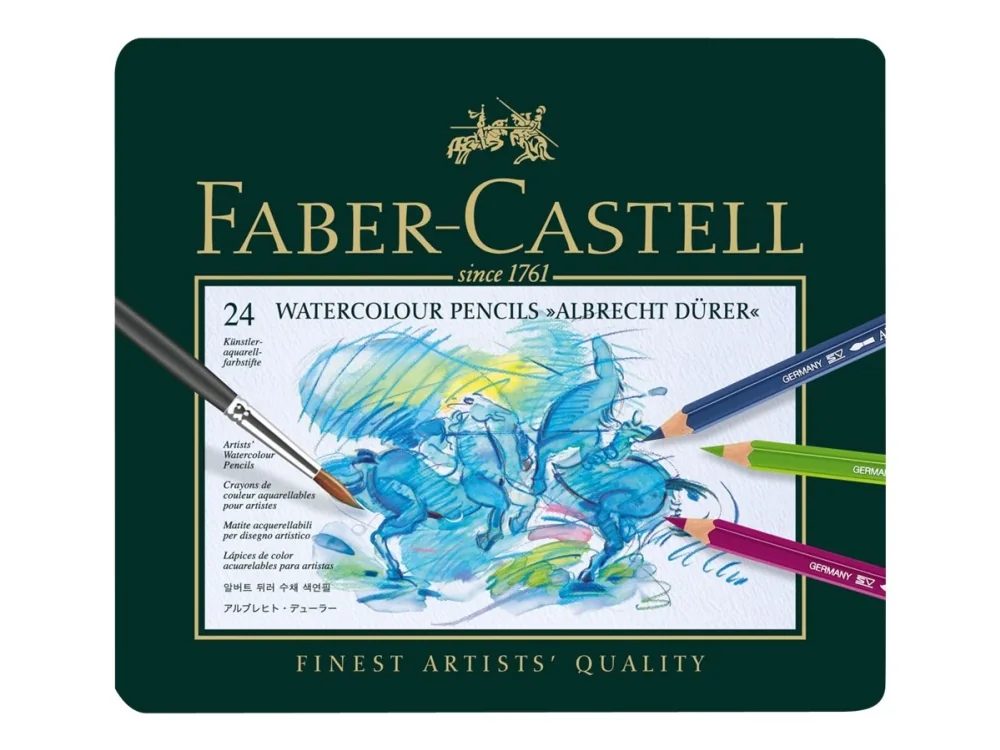 Faber-Castell Watercolour pencil Albrecht Dürer tin of 24