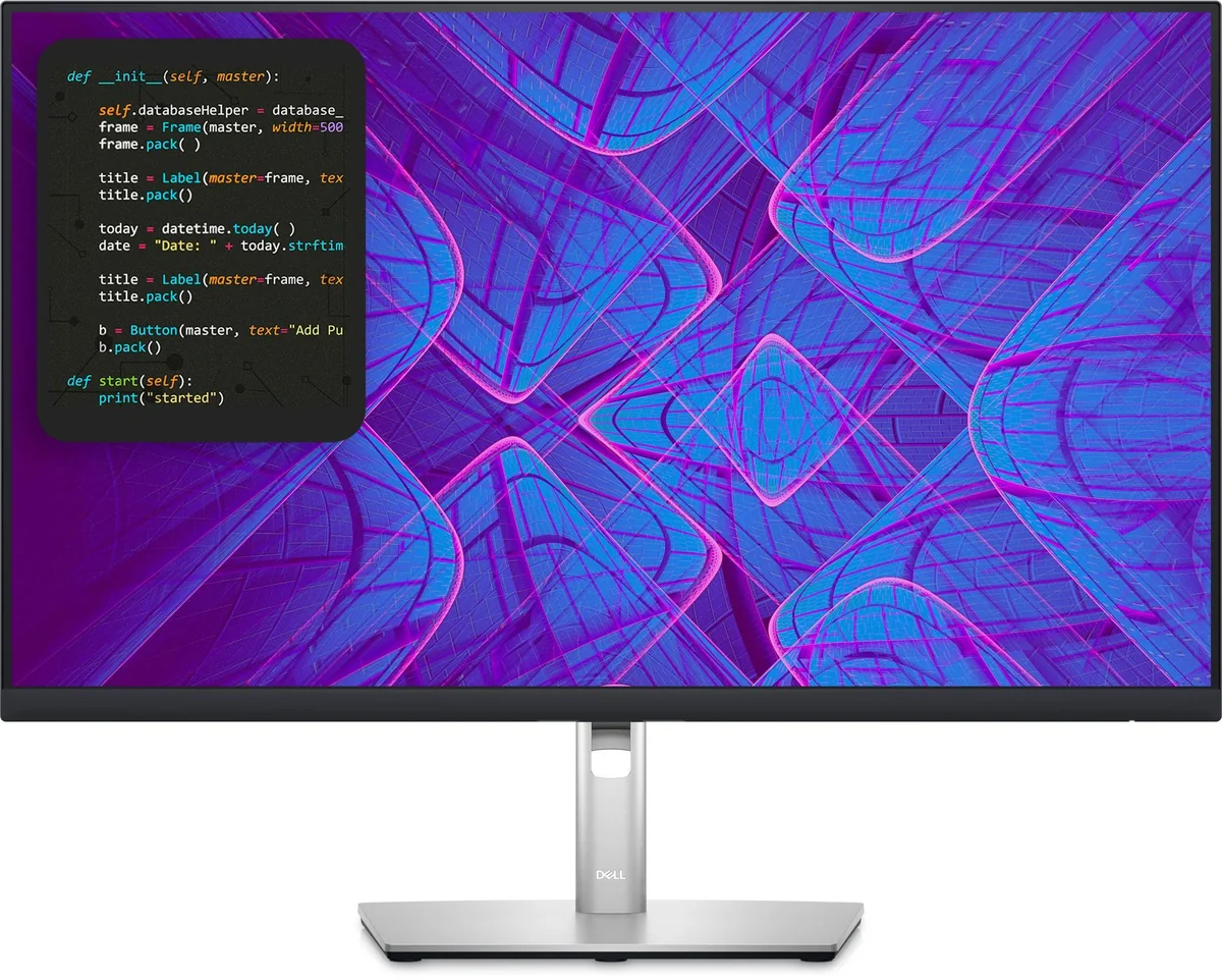27" Dell 27" P2723QE - 3840x2160 (4K/UHD) - IPS - 90W USB-C HUB - 5 ms - Screen