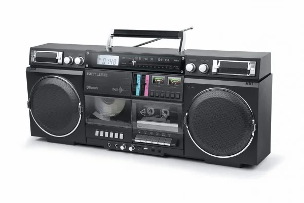 Muse M-380 GB - boombox - CD USB-host flash memory card Cassette Bluetooth