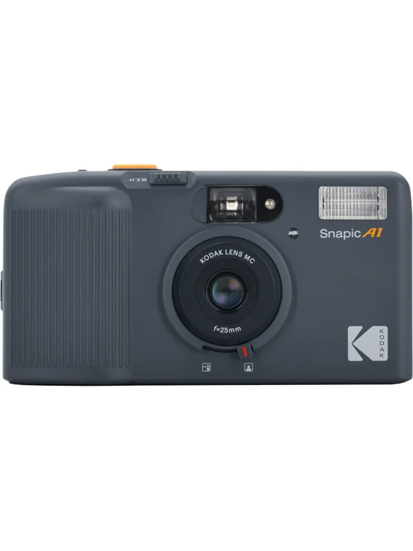 Kodak Snapic A1, Kompakti filmikamera, 35 mm, 1/100 s, Auto, Salama poiskäytöstä, Salama käytössä, Harmaa, Alkali