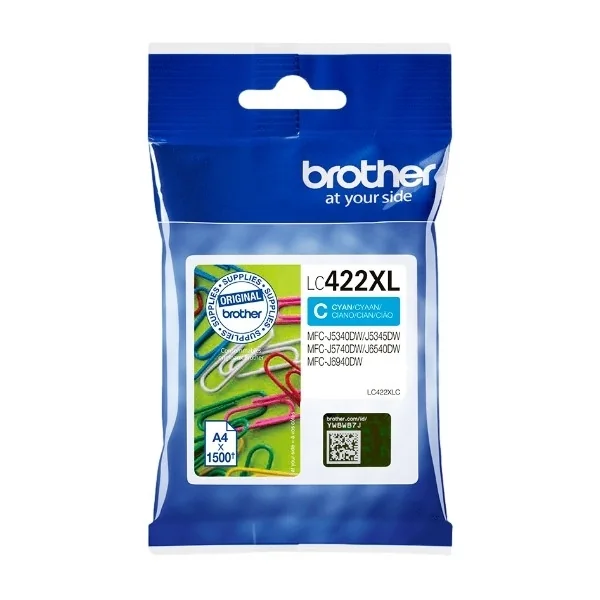 Brother LC 422XLC - Syaani-muste