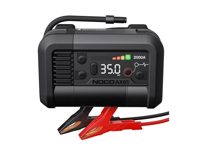 NOCO AX65 Boost Air Jump Starter 12V 2000A med 100 PSI däckkompressor
