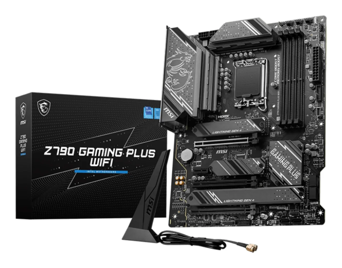 MSI Z790 GAMING PLUS WIFI Emolevy - Intel Z790 - Intel LGA1700 - DDR5 RAM - ATX
