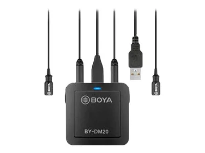 Boya By-dm20 Dual-channel Recording Kit