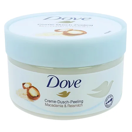 Dove Body Scrub Macadamia & Rice Milk – 225ml