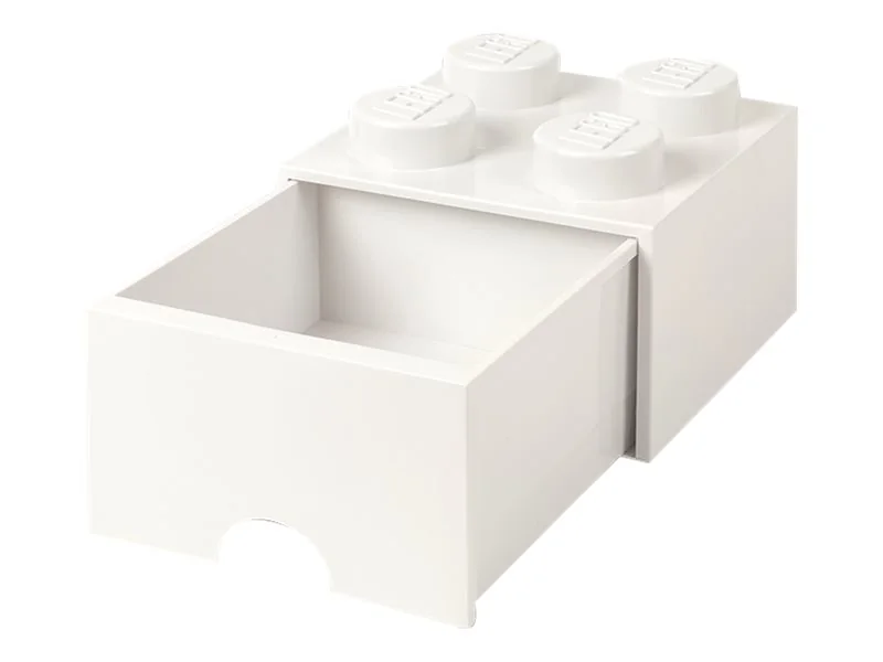 LEGO BRICK DRAWER 4 - WHITE