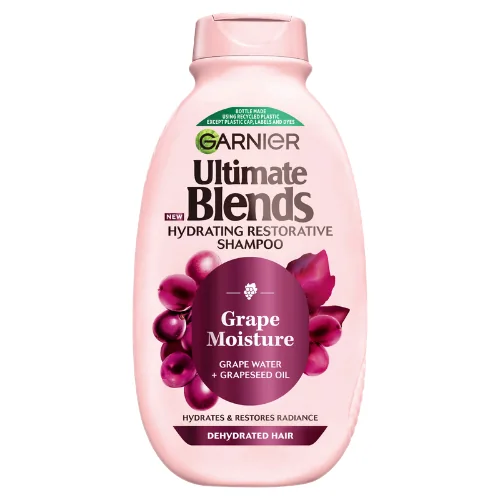 Garnier Ultimate Blends Grape Moisture Shampoo - 300 ml