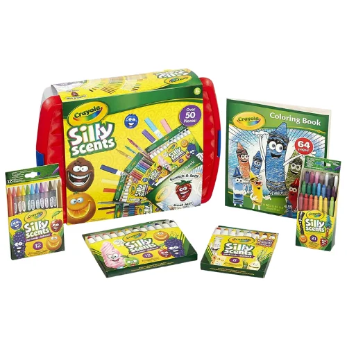 Crayola Silly Scent piirustus- ja värityssarja 50+ palaa