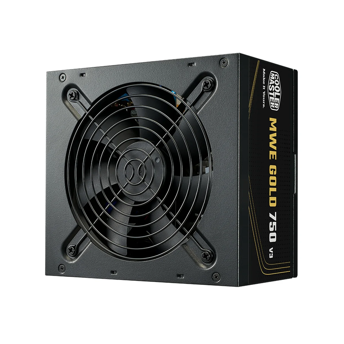 Cooler Master MWE Gold V3 ATX 3.1 Non-Modular Series power supply unit Virtalähde - 750 Watt - ATX 3.1 - 80 Plus Kulta sertifioitu