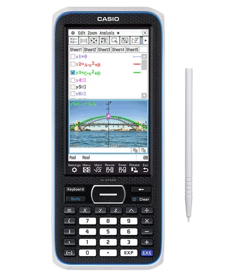 Casio ClassPad fx-CP400, Tasku, Graafinen laskin, Akku, musta