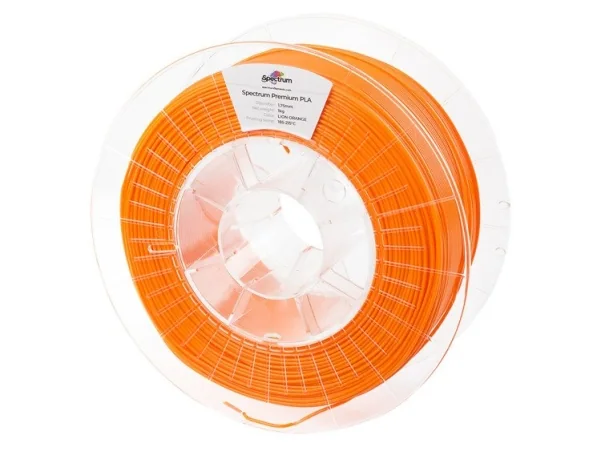 Spectrum 3D Filament / PLA Premium / ⌀ 1.75 mm / Lion Orange / 1 kg