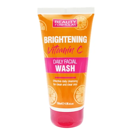 Beauty Formulas Brightening Vitamin C Daily Facial Wash - 150 ml