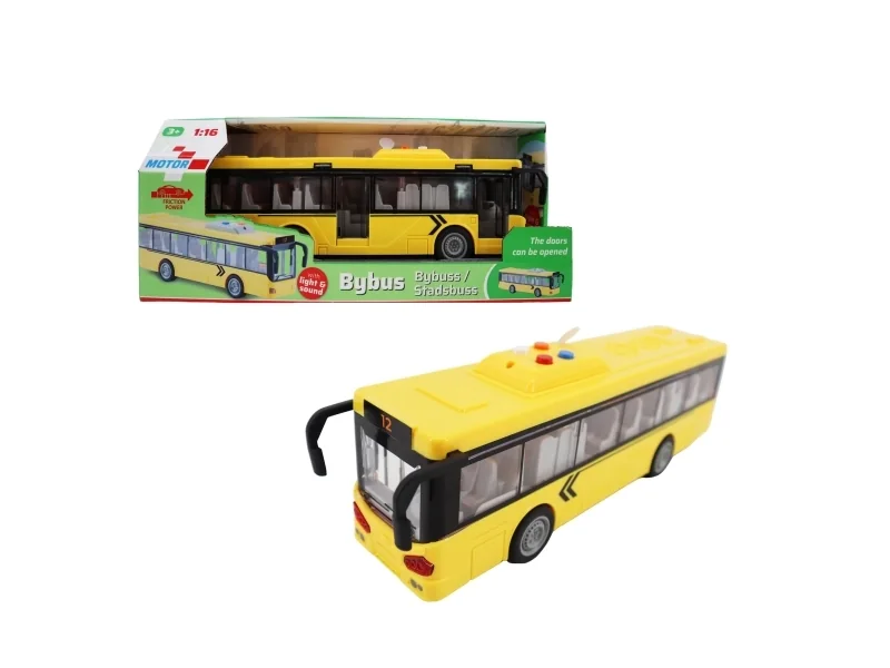 Impulse Toys Bybus m/lys og lyd 28.5cm