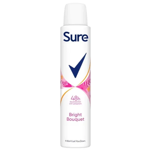 Sure Bright Bouquet Antiperspirantti Deodoranttisuihke - 200 ml