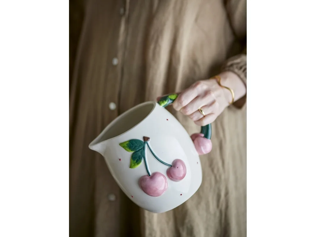 CREATIVE COLLECTION Berrie kanna, rosa, stengods