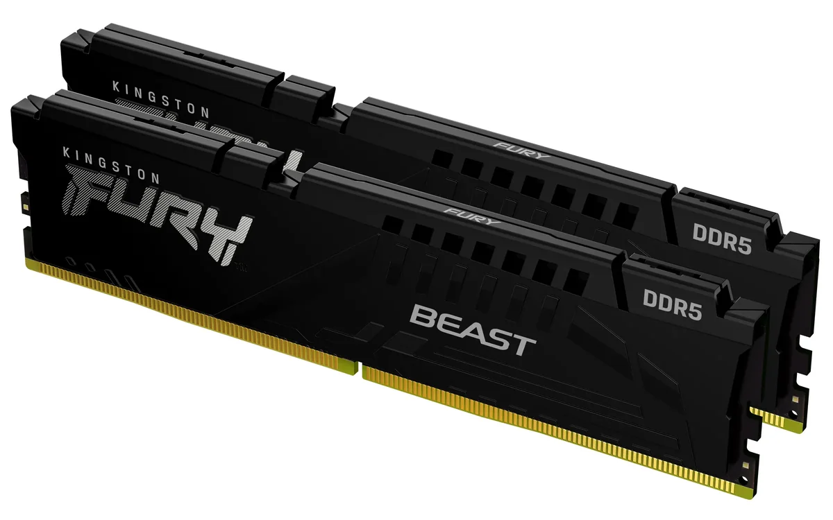 Kingston FURY Beast 64 Gt (2 x 32 Gt) DDR5 5600 MHz, CL36 -muisti (EXPO)