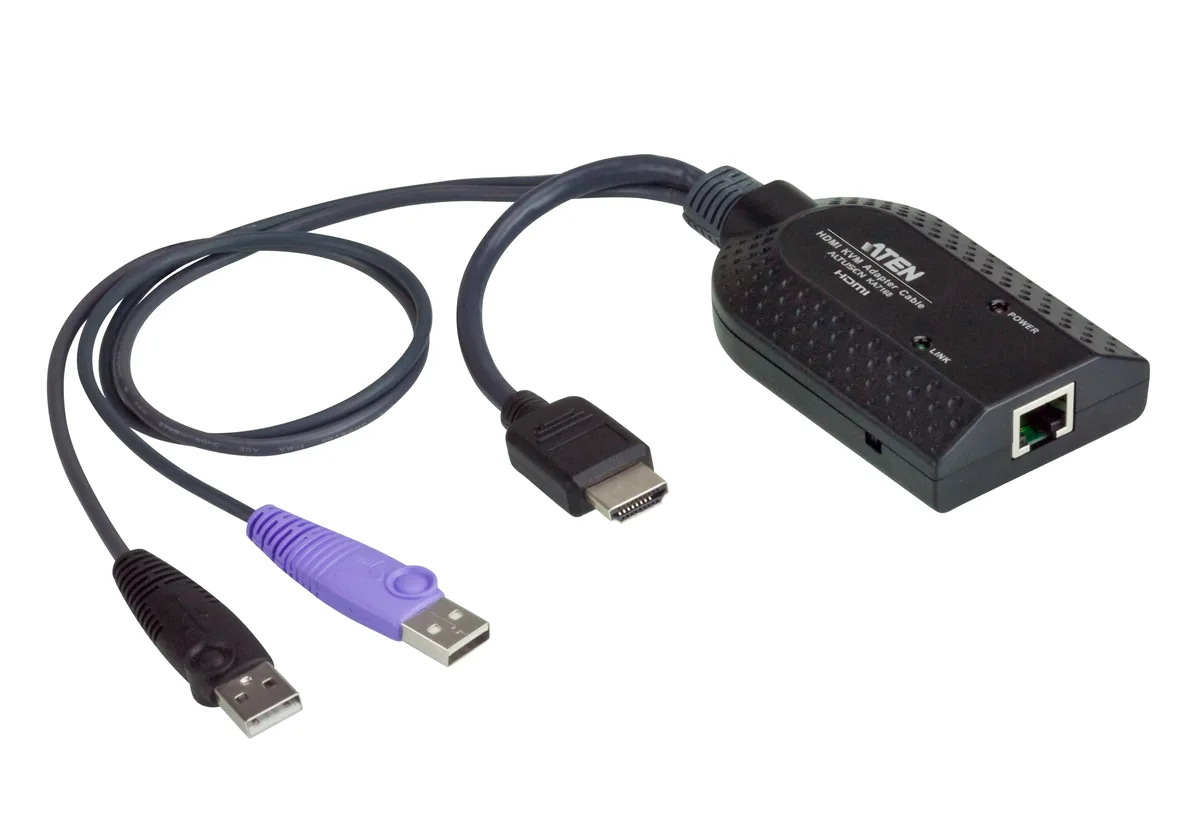 ATEN KA7168-AX - KVM-sovitin, Musta, metallinen, purppura